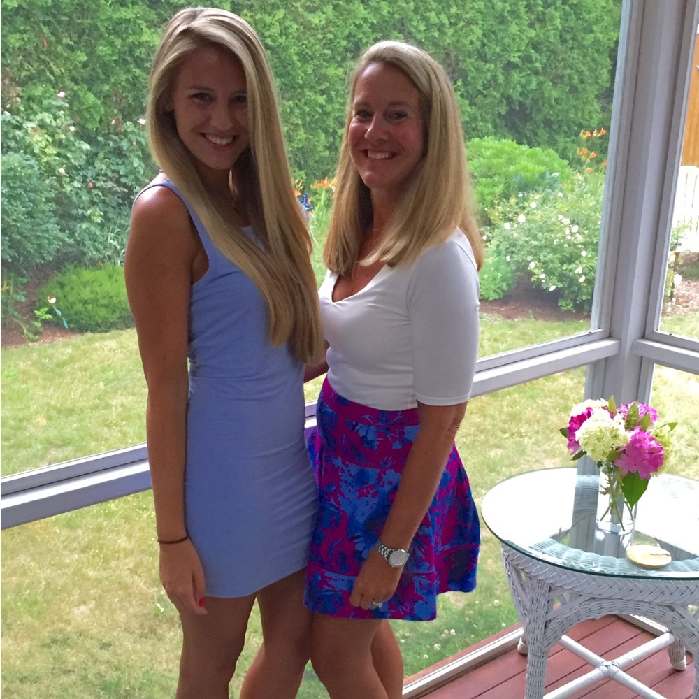 Light blue dress